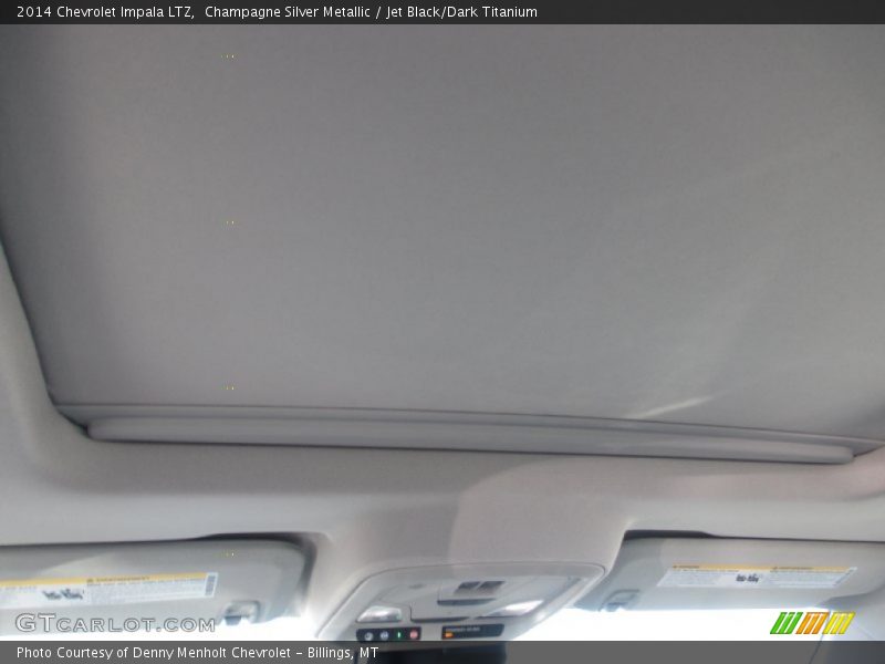 Champagne Silver Metallic / Jet Black/Dark Titanium 2014 Chevrolet Impala LTZ