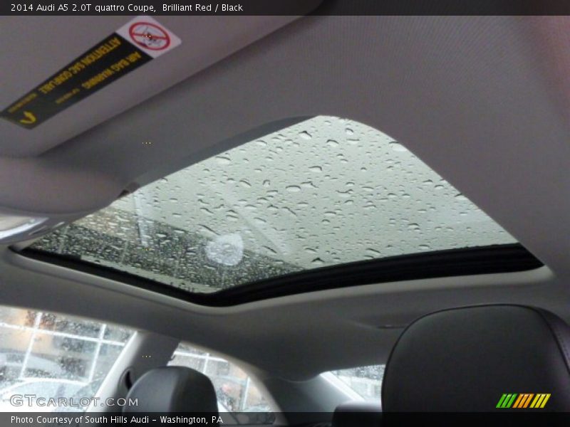 Brilliant Red / Black 2014 Audi A5 2.0T quattro Coupe