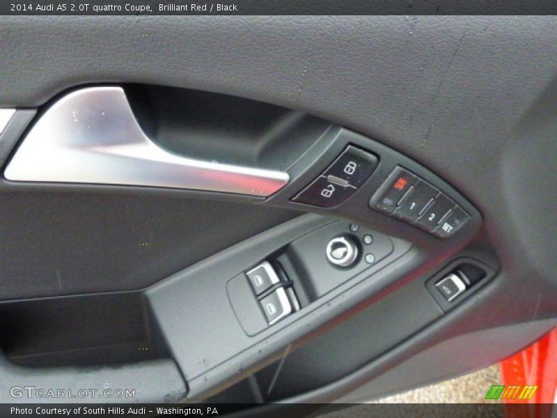 Brilliant Red / Black 2014 Audi A5 2.0T quattro Coupe