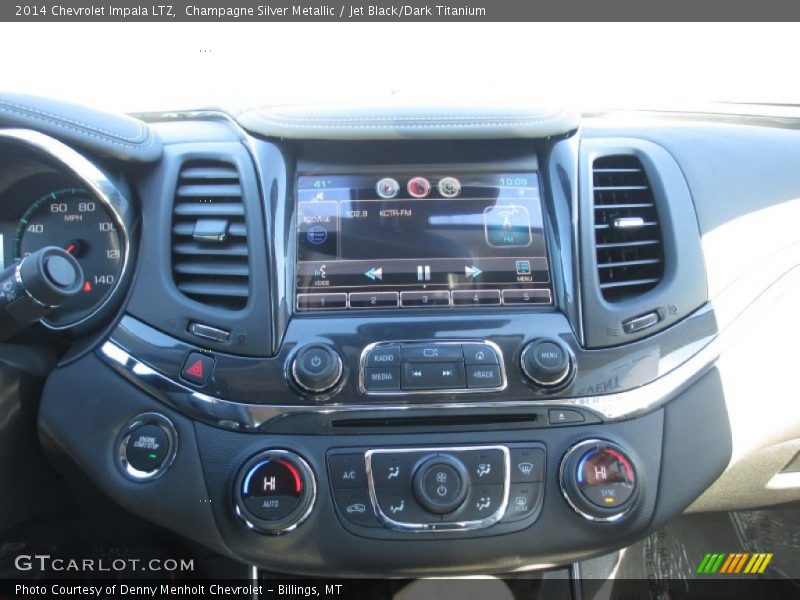 Champagne Silver Metallic / Jet Black/Dark Titanium 2014 Chevrolet Impala LTZ
