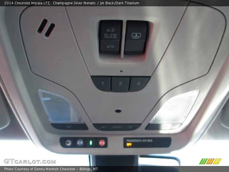 Champagne Silver Metallic / Jet Black/Dark Titanium 2014 Chevrolet Impala LTZ