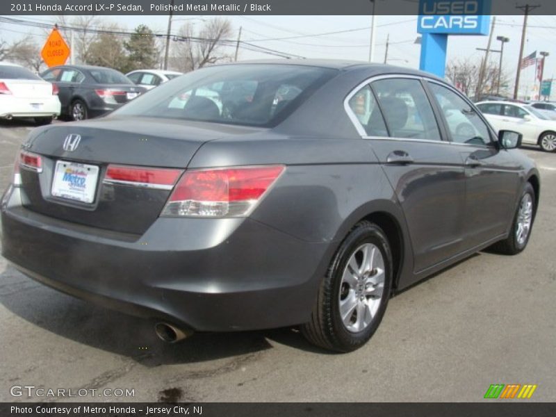 Polished Metal Metallic / Black 2011 Honda Accord LX-P Sedan