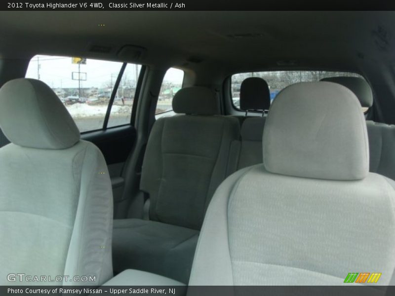 Classic Silver Metallic / Ash 2012 Toyota Highlander V6 4WD