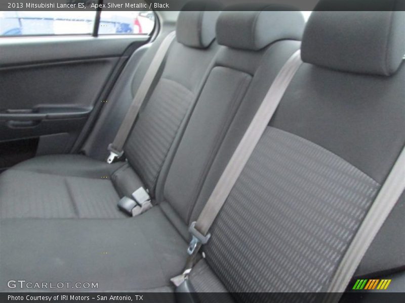 Apex Silver Metallic / Black 2013 Mitsubishi Lancer ES