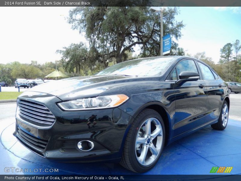 Dark Side / Charcoal Black 2014 Ford Fusion SE