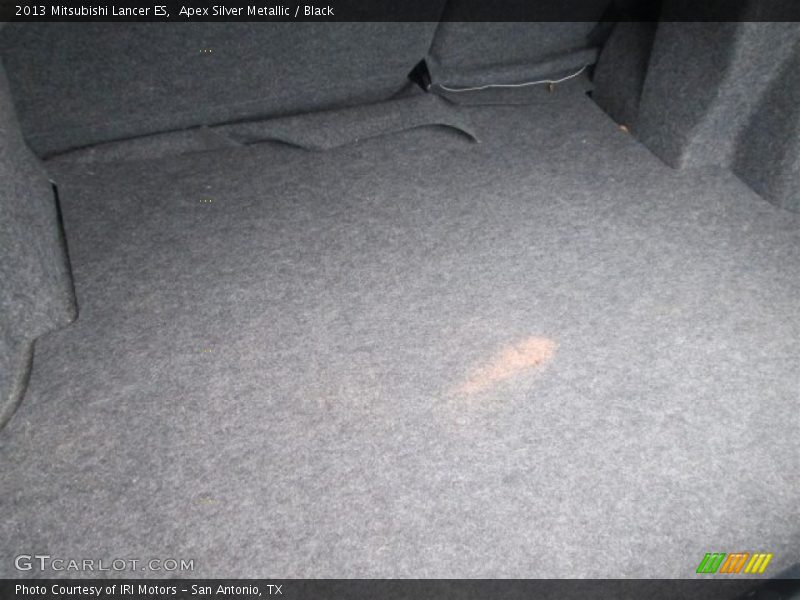 Apex Silver Metallic / Black 2013 Mitsubishi Lancer ES