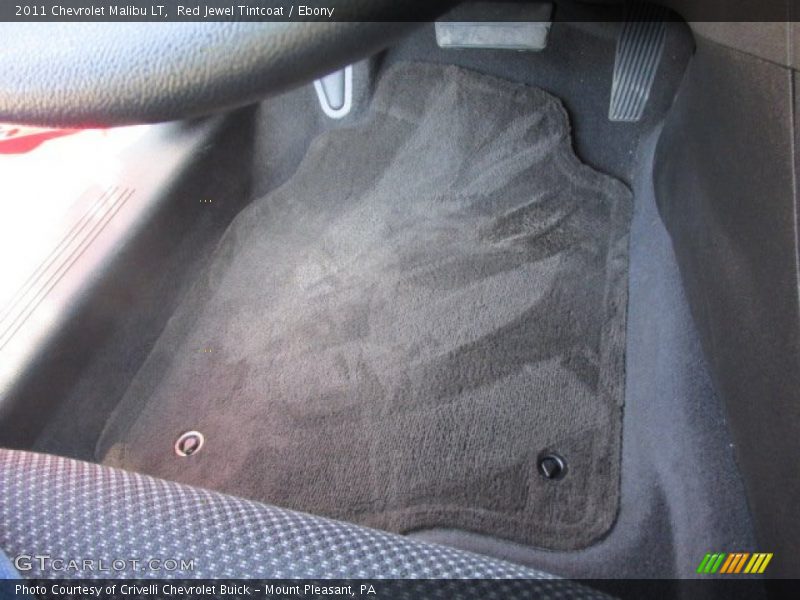 Red Jewel Tintcoat / Ebony 2011 Chevrolet Malibu LT