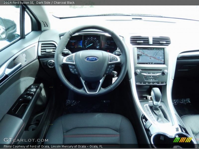 Dark Side / Charcoal Black 2014 Ford Fusion SE