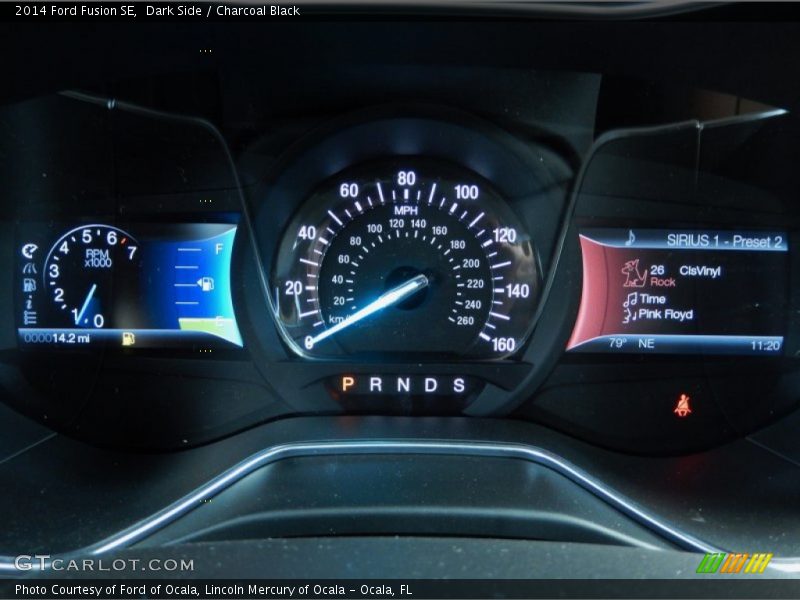 Dark Side / Charcoal Black 2014 Ford Fusion SE