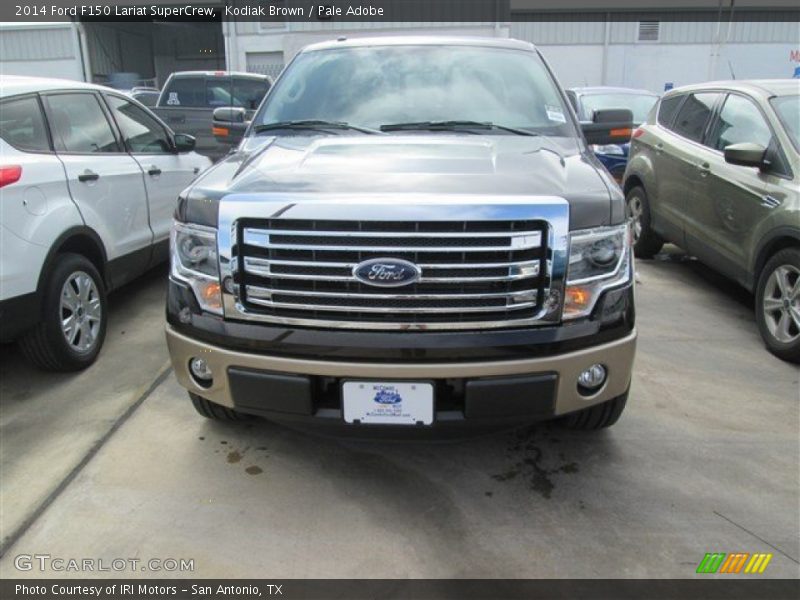 Kodiak Brown / Pale Adobe 2014 Ford F150 Lariat SuperCrew