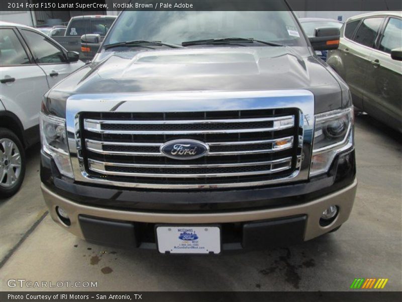 Kodiak Brown / Pale Adobe 2014 Ford F150 Lariat SuperCrew
