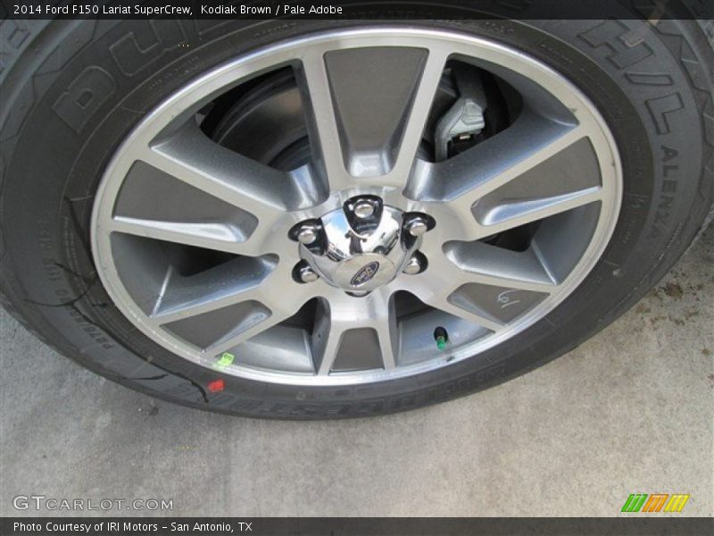 Kodiak Brown / Pale Adobe 2014 Ford F150 Lariat SuperCrew