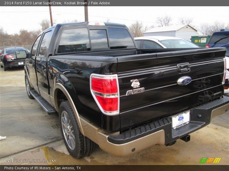 Kodiak Brown / Pale Adobe 2014 Ford F150 Lariat SuperCrew