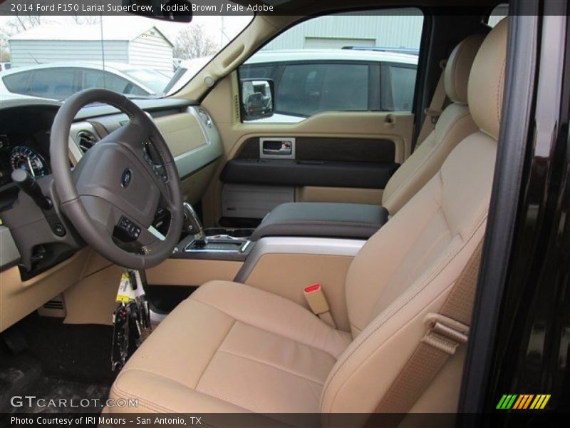 Kodiak Brown / Pale Adobe 2014 Ford F150 Lariat SuperCrew