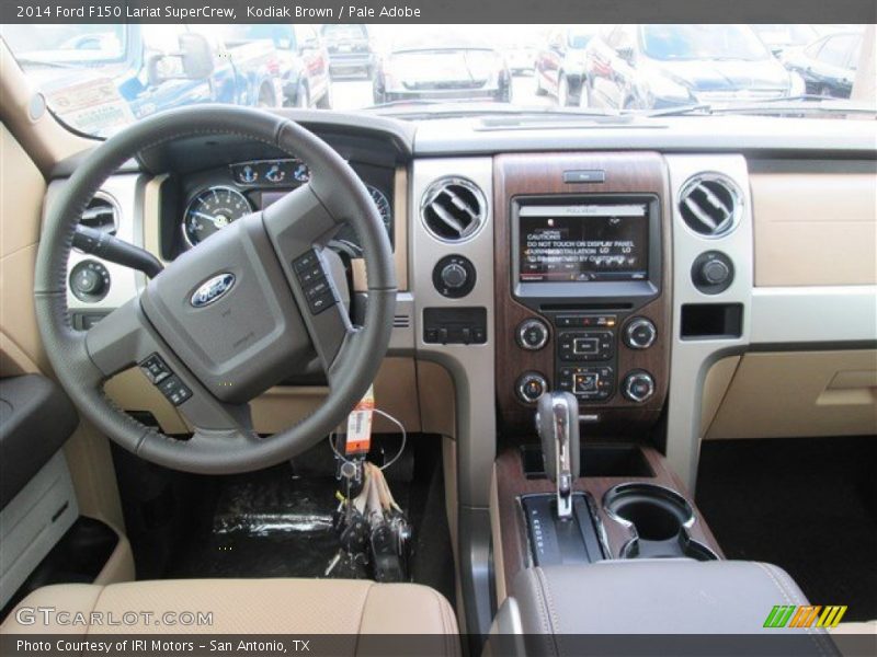 Kodiak Brown / Pale Adobe 2014 Ford F150 Lariat SuperCrew