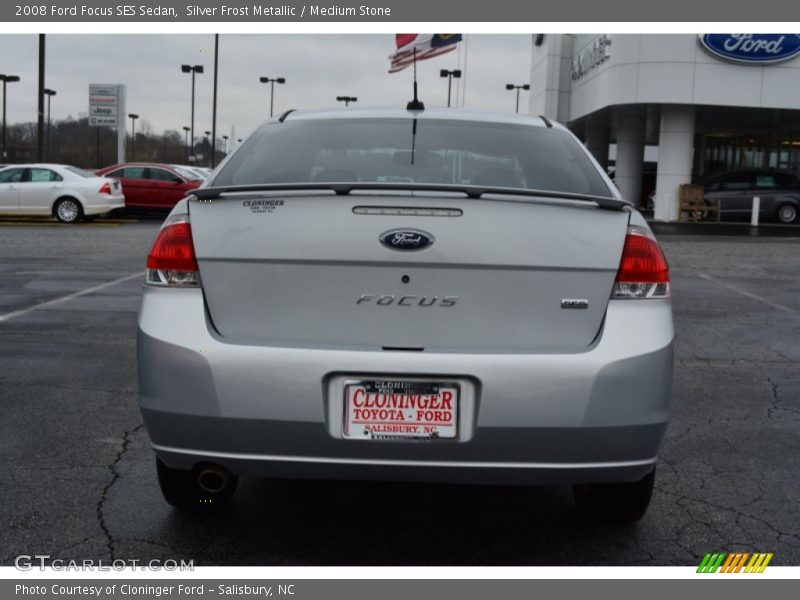 Silver Frost Metallic / Medium Stone 2008 Ford Focus SES Sedan