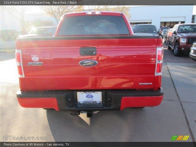 Race Red / Black 2014 Ford F150 STX SuperCrew