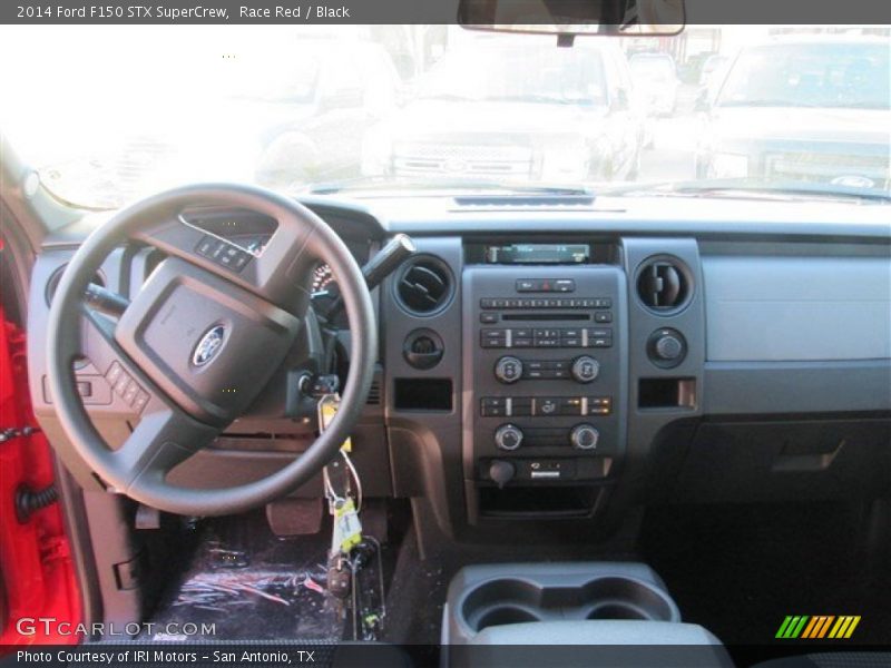 Race Red / Black 2014 Ford F150 STX SuperCrew