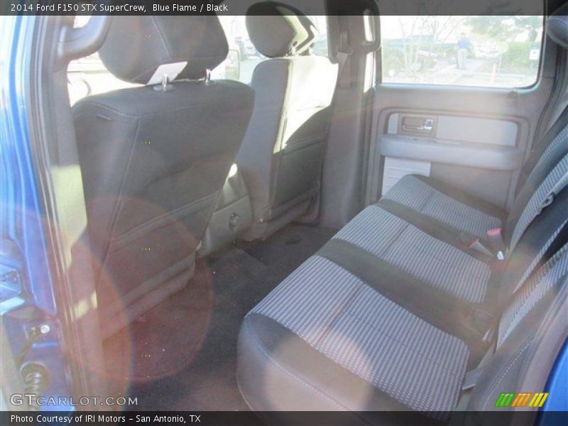 Blue Flame / Black 2014 Ford F150 STX SuperCrew