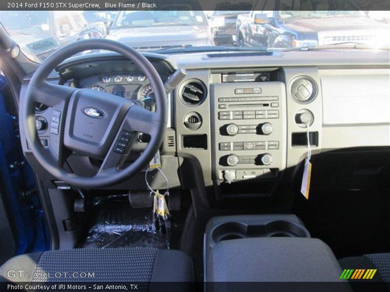 Blue Flame / Black 2014 Ford F150 STX SuperCrew