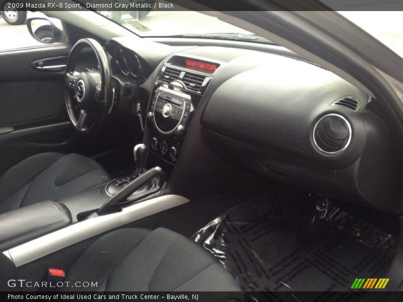 Diamond Gray Metallic / Black 2009 Mazda RX-8 Sport