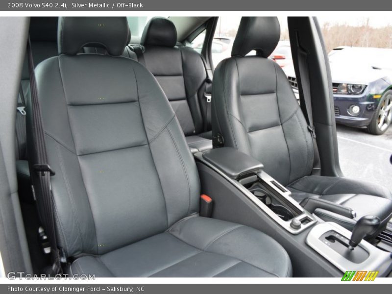 Silver Metallic / Off-Black 2008 Volvo S40 2.4i