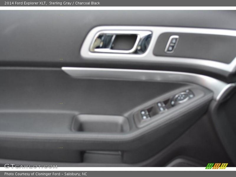 Sterling Gray / Charcoal Black 2014 Ford Explorer XLT