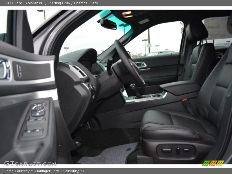 Sterling Gray / Charcoal Black 2014 Ford Explorer XLT