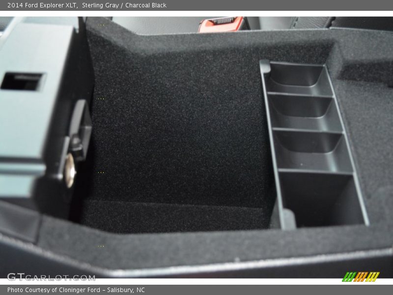 Sterling Gray / Charcoal Black 2014 Ford Explorer XLT
