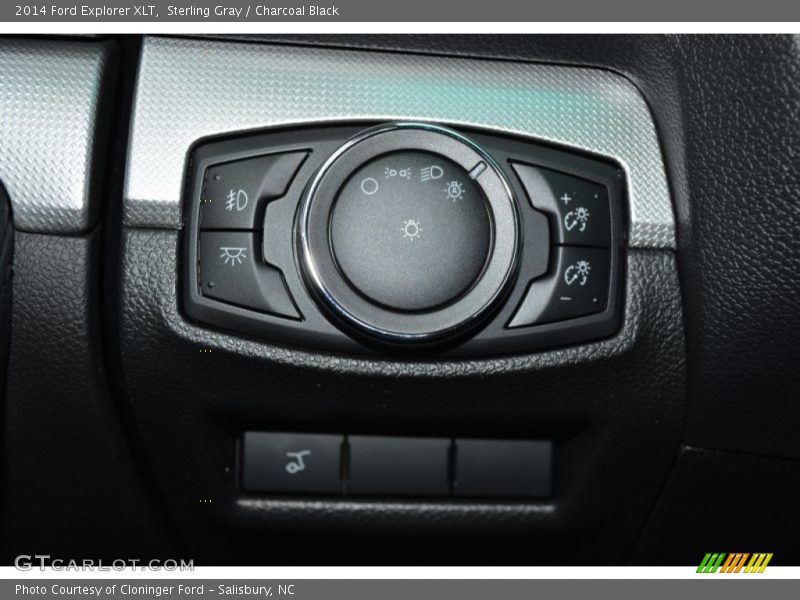 Sterling Gray / Charcoal Black 2014 Ford Explorer XLT