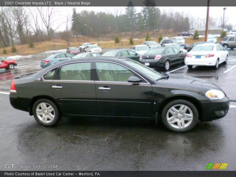 Black / Neutral Beige 2007 Chevrolet Impala LTZ