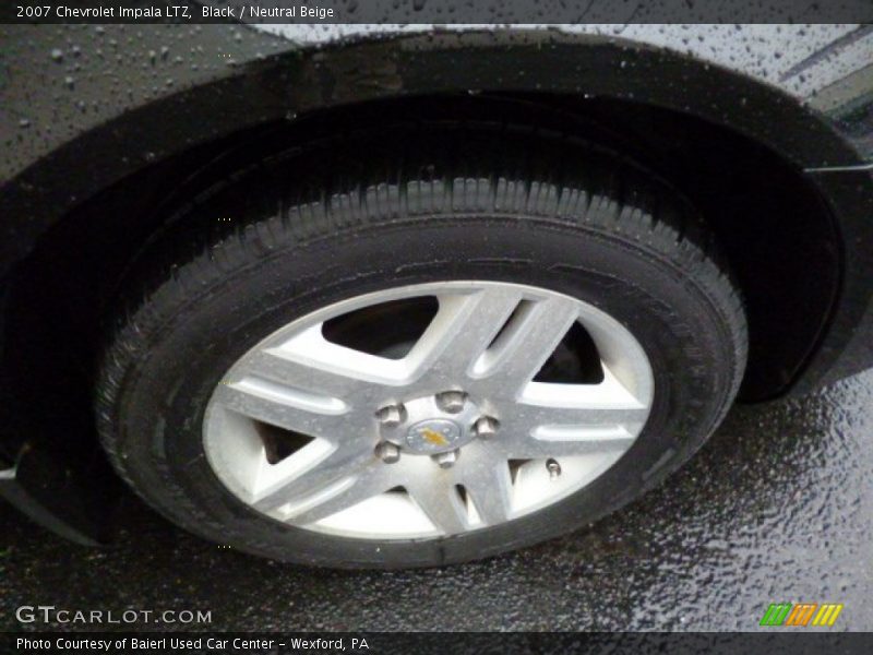Black / Neutral Beige 2007 Chevrolet Impala LTZ