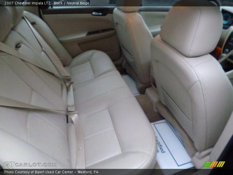 Black / Neutral Beige 2007 Chevrolet Impala LTZ