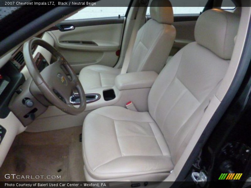 Black / Neutral Beige 2007 Chevrolet Impala LTZ