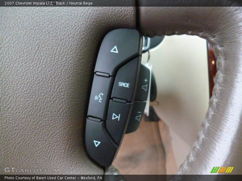 Black / Neutral Beige 2007 Chevrolet Impala LTZ