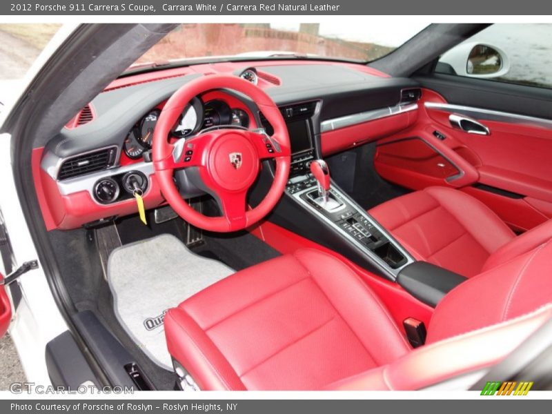  2012 911 Carrera S Coupe Carrera Red Natural Leather Interior
