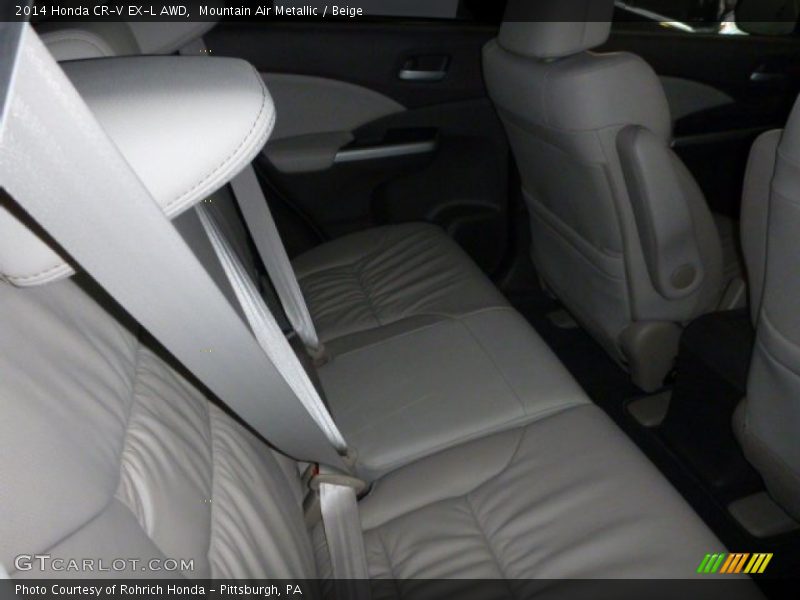 Mountain Air Metallic / Beige 2014 Honda CR-V EX-L AWD