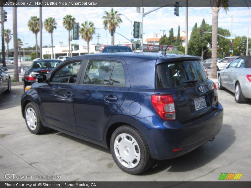 Nautica Blue Mica / Charcoal Gray 2009 Scion xD