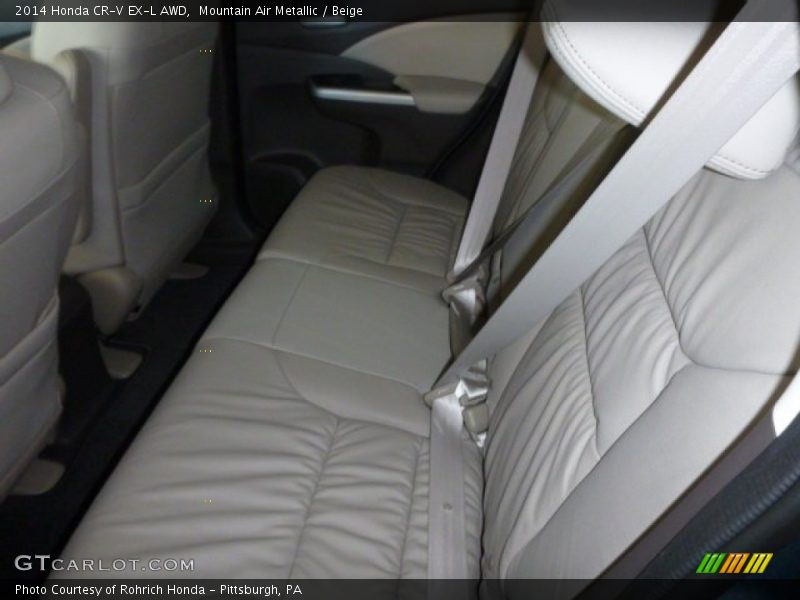 Mountain Air Metallic / Beige 2014 Honda CR-V EX-L AWD