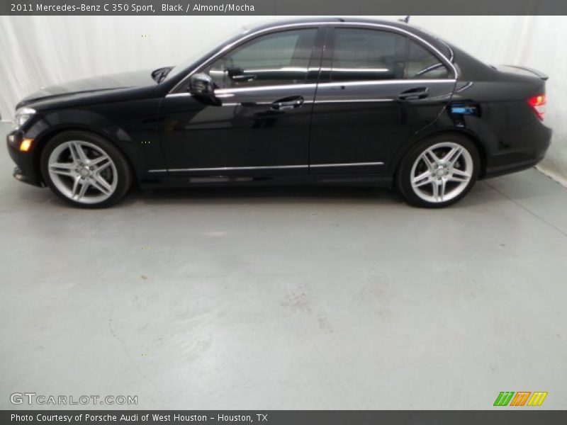 Black / Almond/Mocha 2011 Mercedes-Benz C 350 Sport