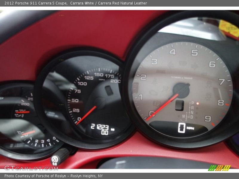  2012 911 Carrera S Coupe Carrera S Coupe Gauges