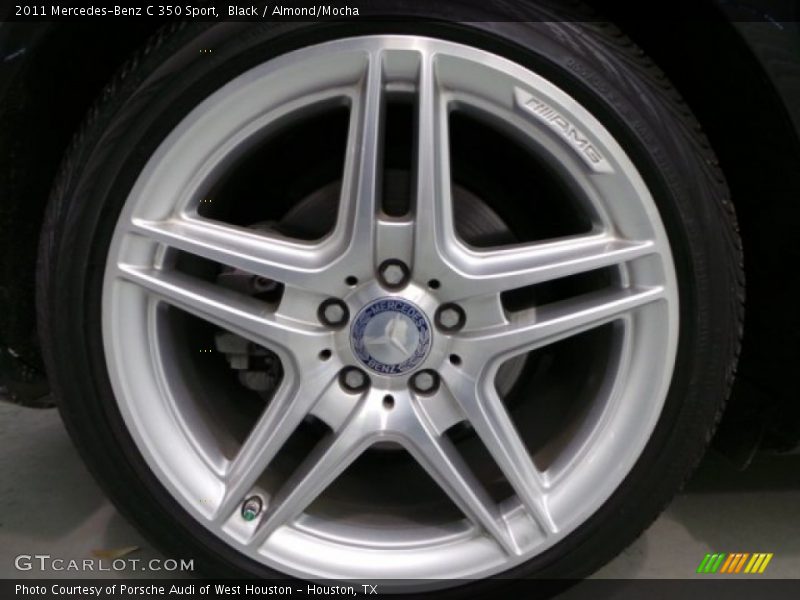 Black / Almond/Mocha 2011 Mercedes-Benz C 350 Sport