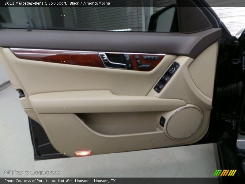 Black / Almond/Mocha 2011 Mercedes-Benz C 350 Sport