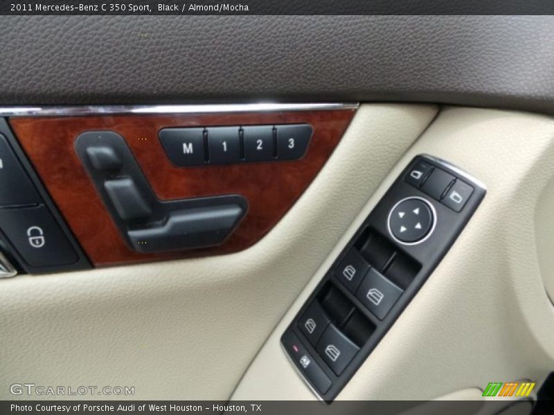 Black / Almond/Mocha 2011 Mercedes-Benz C 350 Sport