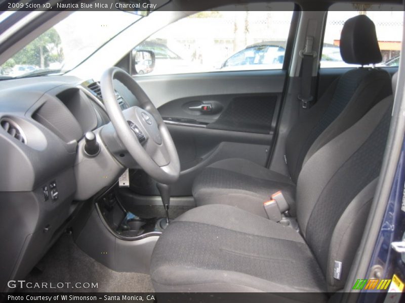 Nautica Blue Mica / Charcoal Gray 2009 Scion xD