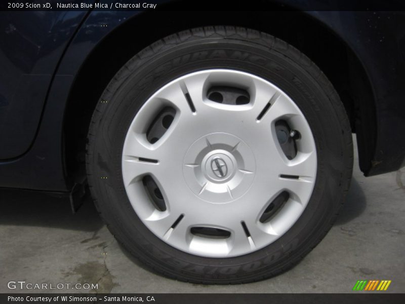 Nautica Blue Mica / Charcoal Gray 2009 Scion xD