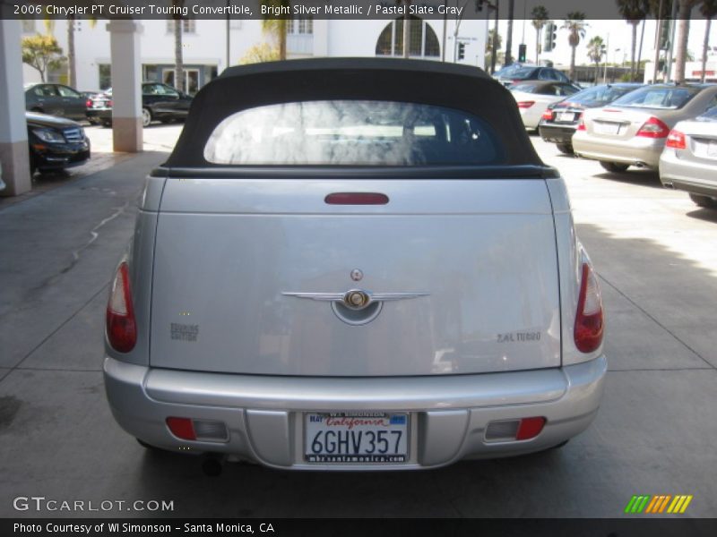 Bright Silver Metallic / Pastel Slate Gray 2006 Chrysler PT Cruiser Touring Convertible