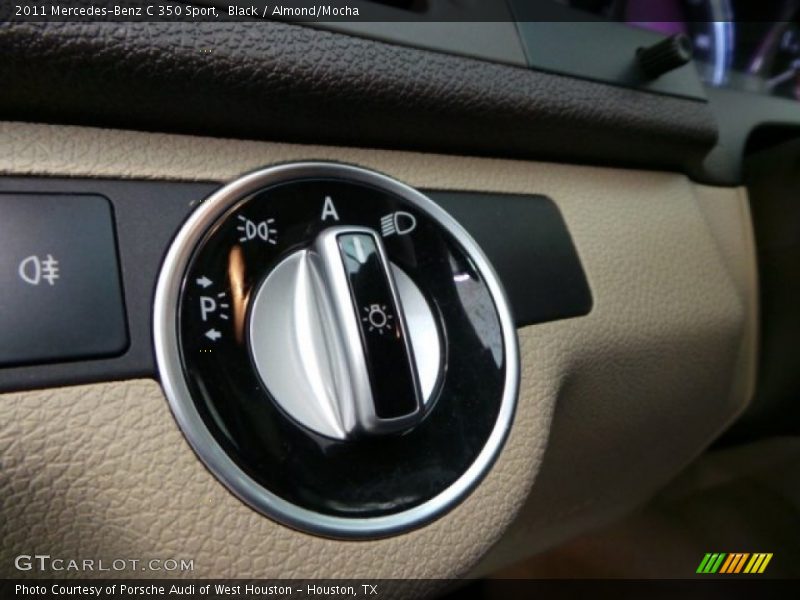 Black / Almond/Mocha 2011 Mercedes-Benz C 350 Sport