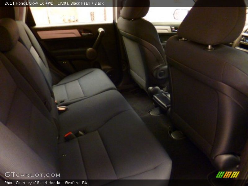 Crystal Black Pearl / Black 2011 Honda CR-V LX 4WD