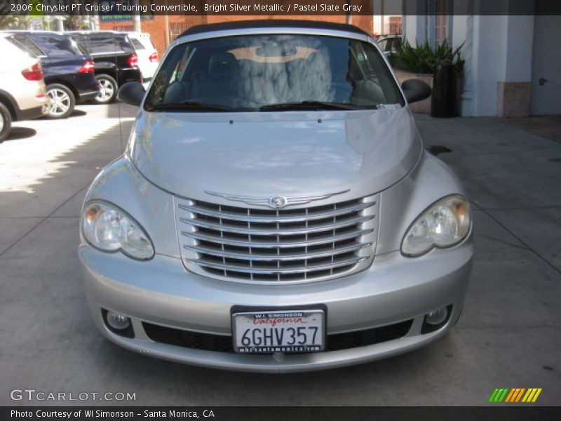 Bright Silver Metallic / Pastel Slate Gray 2006 Chrysler PT Cruiser Touring Convertible